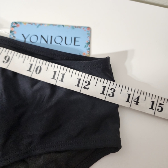 Younique black bikini bottom size M - Picture 3 of 6